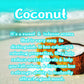 Coconut Waves Snow Cone | Sweet Coconut, Vanilla, & Sea Salt Scented Wax Melt | Tropical & Warm