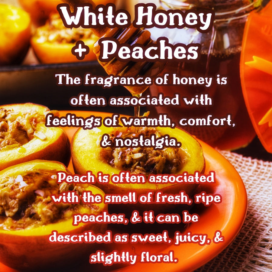 Merry & Bright | White Honey, Peach, & Lemon Scented Wax Melt | Bright & Fruity | Winter Fragrance