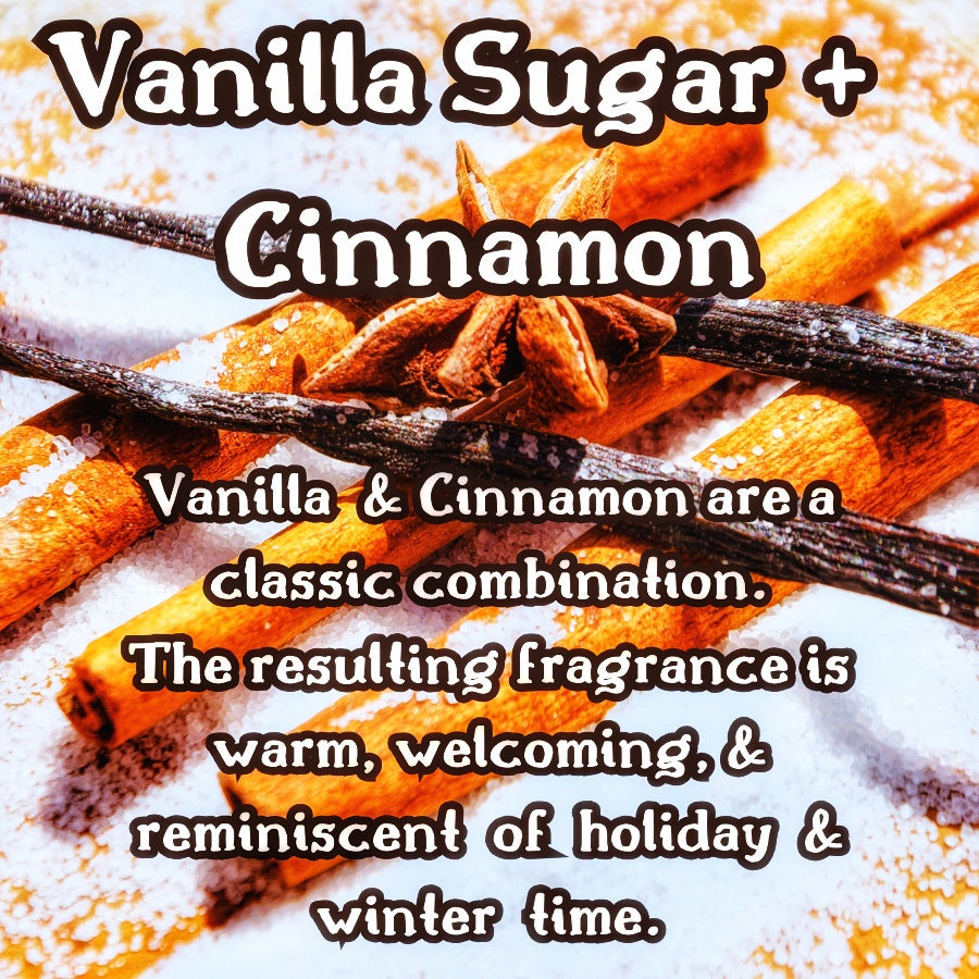 Noggin' Around the Christmas Tree | Vanilla Sugar, Rum, & Cinnamon Scented Wax Melt | Sweet & Warm | Winter Fragrance