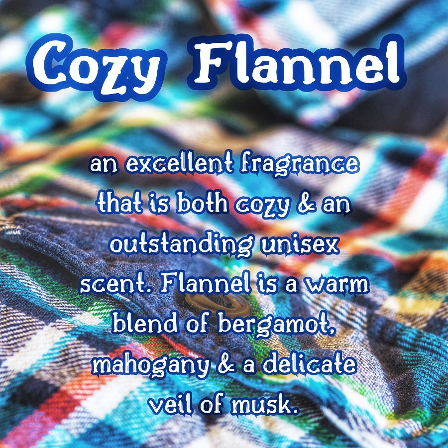 Snug in my Flannel | White Musk & Vanilla Bean Scented Wax Melt | Warm & Soothing | Winter Fragrance
