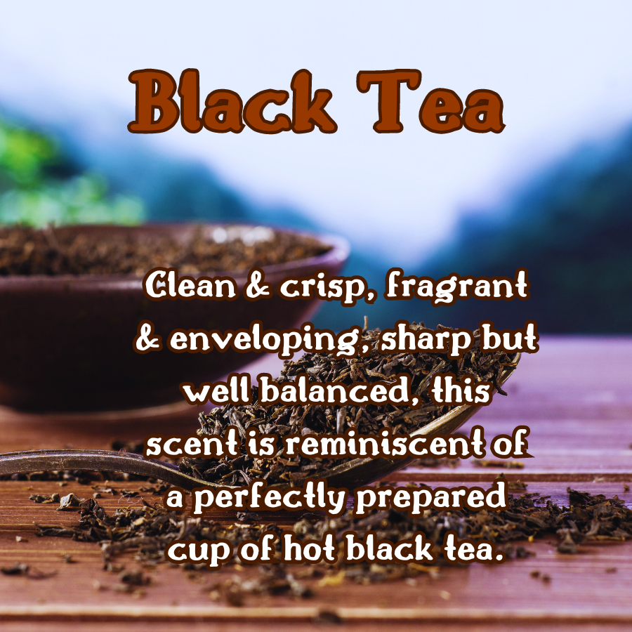 Tea Time | Black Tea & Black Currant 9 oz Scented Candle | Fruity & Crisp