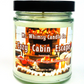 Cozy Cabin Escape | Cardamon, Orange Zest, & Ginger 9 oz Scented Candle | Woodsy & Citrus | Cozy Fall Aroma