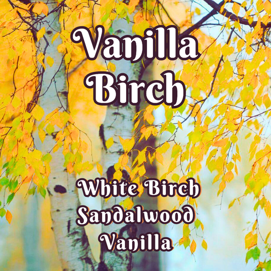 Vanilla Birch Incense Sticks | White Birch, Vanilla, & Sandalwood | Vanilla & Woodsy | Highly Fragrant | Low Smoke | Clean Burn