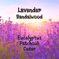 Lavender  Sandalwood  Incense Sticks | Soft Floral & Woody | Highly Fragrant | Low Smoke | Clean Burn