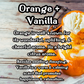 Creamsicle | Orange, Vanilla, & Carmelized Peaches 9 oz Scented Candle | Fruity & Sweet