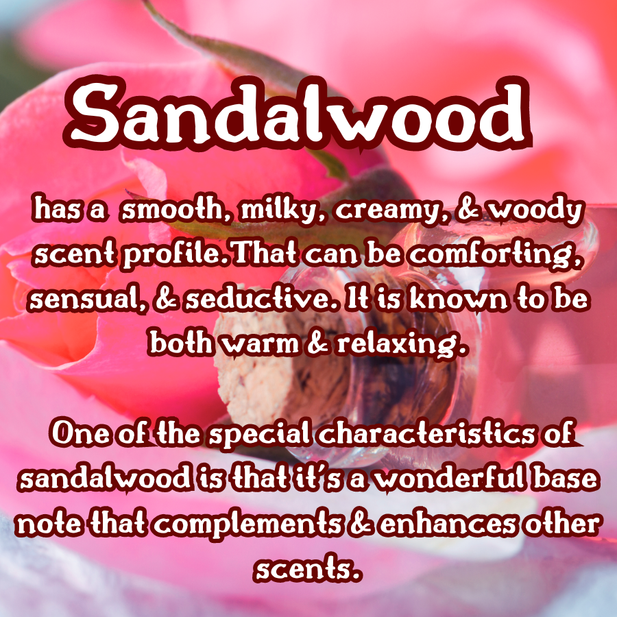 Sandalwood Rose 4 oz Room & Linen Spray |  Rose Petals, Sandalwood, & Amber| Woodsy & Floral | Fine Mist