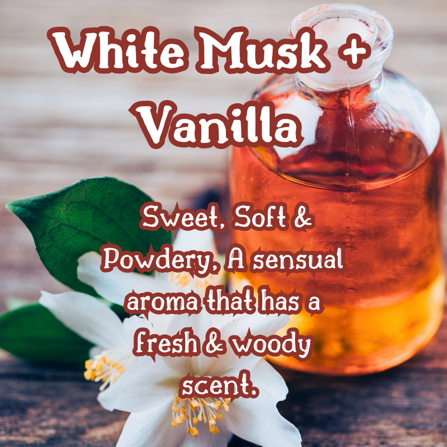 Snug in my Flannel | White Musk & Vanilla Bean 12 oz Scented Candle | Warm & Soothing | Winter Fragrance