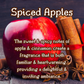 Autumn's Finale | Spiced Apple & Cedarwood 9 oz Scented Candle | Warm & Woodsy | Cozy Fall Aroma