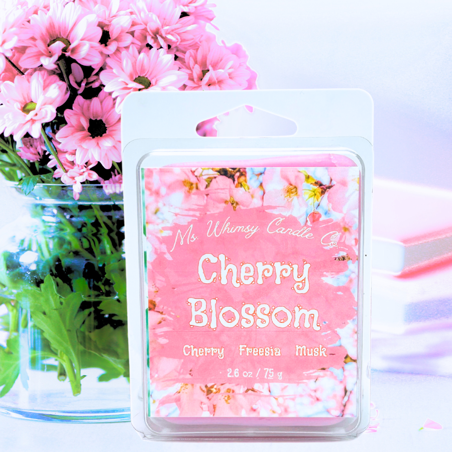 Cherry Blossom |   Freesia, Sandalwood, & Cherry Blosssom  Scented Wax Melt | Soft Floral