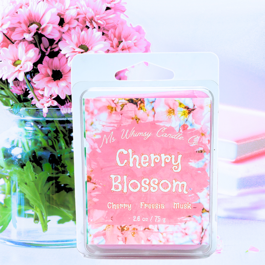 Cherry Blossom |   Freesia, Sandalwood, & Cherry Blosssom  Scented Wax Melt | Soft Floral