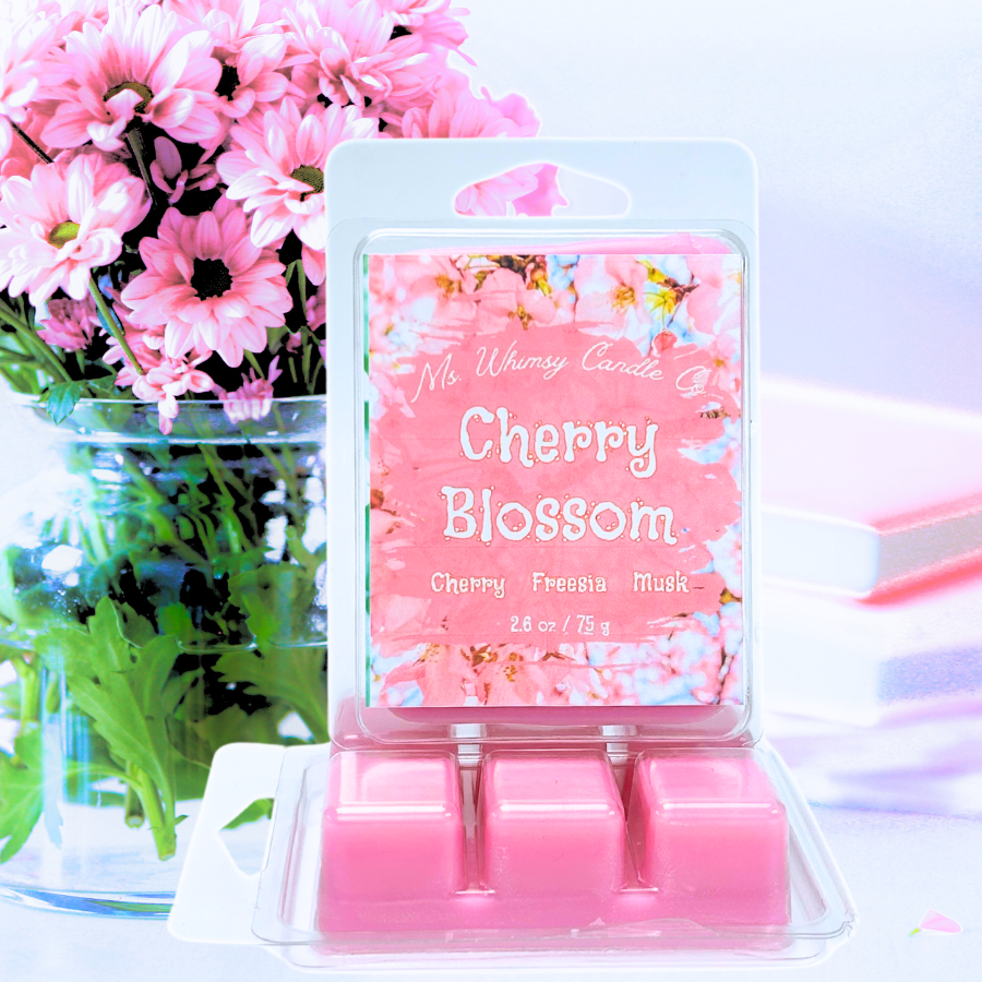 Cherry Blossom |   Freesia, Sandalwood, & Cherry Blosssom  Scented Wax Melt | Soft Floral