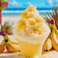 Banana Creamsicle Snow Cone | Banana & Vanilla Bean Scented Wax Melt | Sweet & Fruity